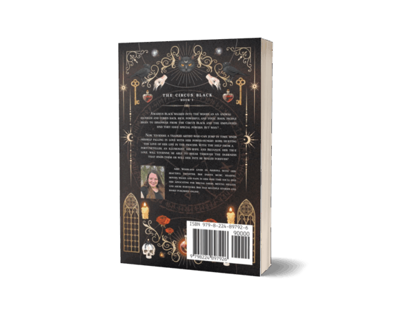 back The Circus Black - Abby Woodland The Circus Black : Book 1 (Signed Paperback)